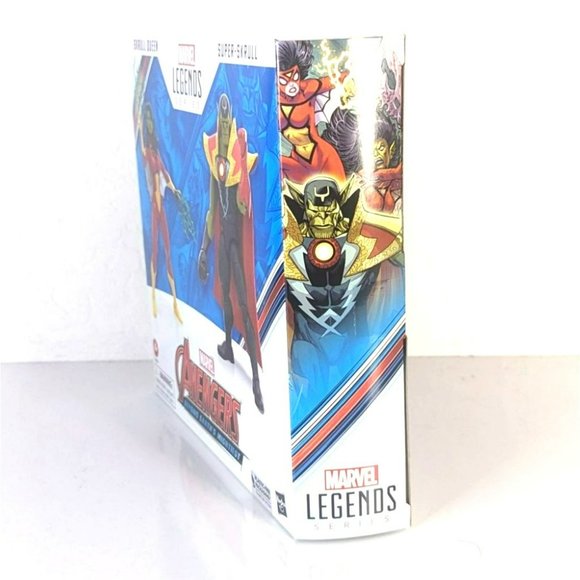 Marvel Legends Avengers 60th Anniversary Skrull Queen and Super-Skrull 6-Inch Ac - Picture 4 of 4